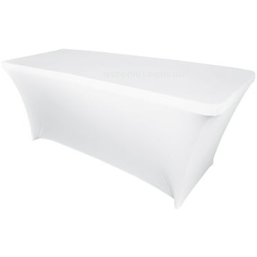 Rectangular Fitted Spandex Tablecloth Wedding Party Event Table Cover Stretch Rectangular Fitted Spandex Tablecloth Wedding Party Event Table Cover Stretch
